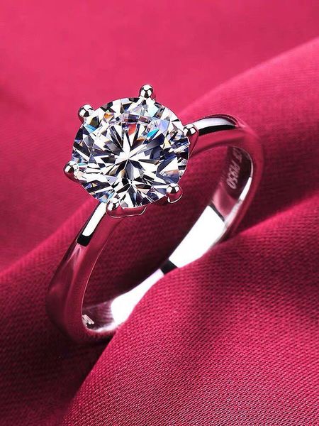 wedding rings fashion princess simple temperament six claw single diamond women silver color ring eternal engagement jewelry, Slivery;golden
wedding rings fashion princess simple temperament six claw single diamond women silver color ring eternal engagement jewelry, Slivery;golden