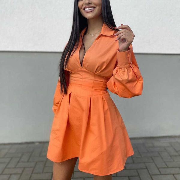 vintage women elegant orange slim dresses summer fashion ladies high waist v neck dress sweet girls chic 210527, Black;gray
vintage women elegant orange slim dresses summer fashion ladies high waist v neck dress sweet girls chic 210527, Black;gray