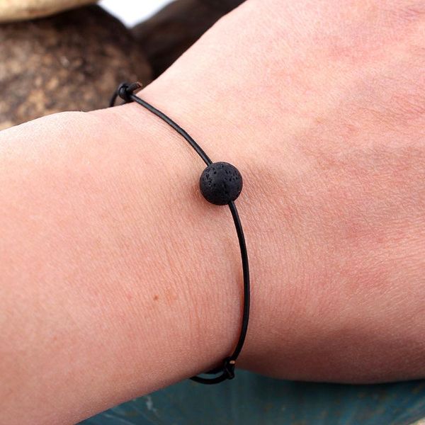 charm bracelets handmade lava stone beaded shape bracelet thin black rope thread string for men women couples, Golden;silver
charm bracelets handmade lava stone beaded shape bracelet thin black rope thread string for men women couples, Golden;silver