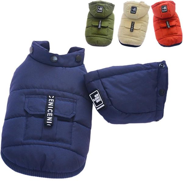 dog apparel waterproof pet hooded jacket for small dogs winter cotton clothes chihuahua pug coat puppy cat clothing products
dog apparel waterproof pet hooded jacket for small dogs winter cotton clothes chihuahua pug coat puppy cat clothing products