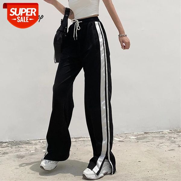 weekeep side striped patchwork baggy jogger pants streetwear women high waist drawstring sweatpants y2k casual straight trousers #l47f, Black;white
weekeep side striped patchwork baggy jogger pants streetwear women high waist drawstring sweatpants y2k casual straight trousers #l47f, Black;white