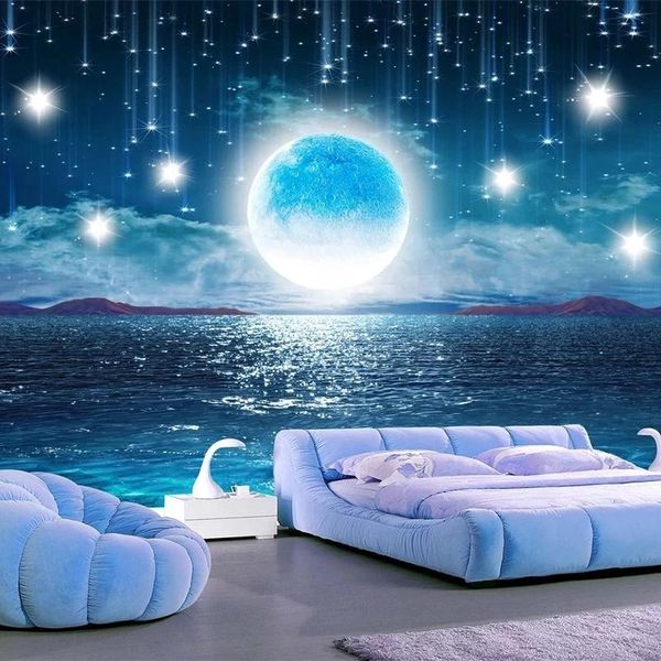 wallpapers custom mural self adhesive wallpaper 3d starry sky moon nature landscape painting living room tv sofa bedroom decor waterproof
wallpapers custom mural self adhesive wallpaper 3d starry sky moon nature landscape painting living room tv sofa bedroom decor waterproof