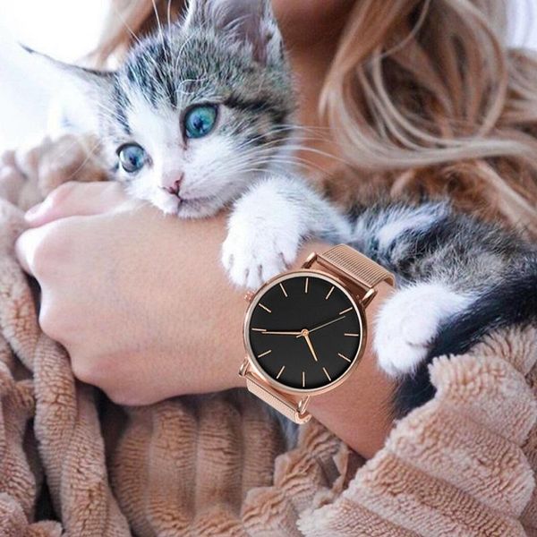 wristwatches lolia 2021 women watch mesh belt rose gold ultra-thin minimalist sport wrist watches ladies relogio feminino, Slivery;brown
wristwatches lolia 2021 women watch mesh belt rose gold ultra-thin minimalist sport wrist watches ladies relogio feminino, Slivery;brown