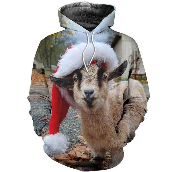 men's hoodies & sweatshirts 3d printing baby goat christmas shirt zipper casual hoodie, Black
men's hoodies & sweatshirts 3d printing baby goat christmas shirt zipper casual hoodie, Black