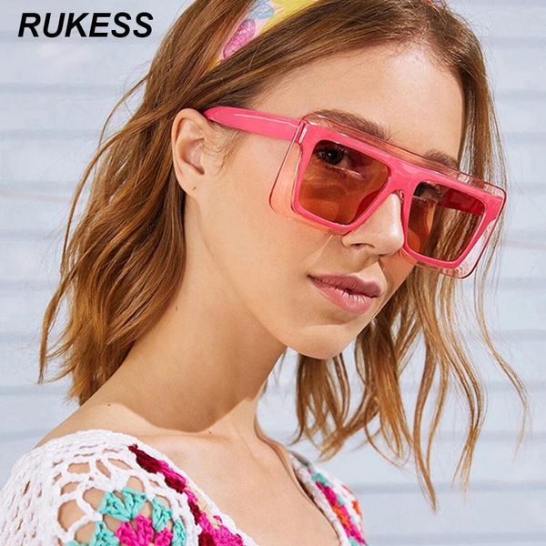 fashion vintage rimless square sunglasses big frame sun glasses two-color splicing women uv400 siamese lens mirror eyewear, White;black
fashion vintage rimless square sunglasses big frame sun glasses two-color splicing women uv400 siamese lens mirror eyewear, White;black