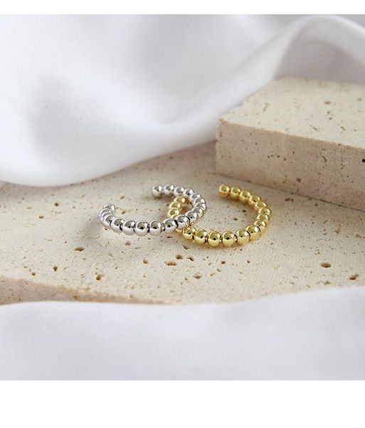 cluster rings real 925% sterling ball silver opening ring for charming women party fashion fine jewelry classic accessories, Golden;silver
cluster rings real 925% sterling ball silver opening ring for charming women party fashion fine jewelry classic accessories, Golden;silver