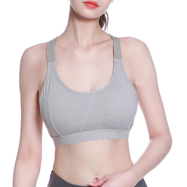 gym clothing running clothes for women by sport 2021 womens solid sports underwear padded yoga fitness workout bra tank vest, White;black
gym clothing running clothes for women by sport 2021 womens solid sports underwear padded yoga fitness workout bra tank vest, White;black