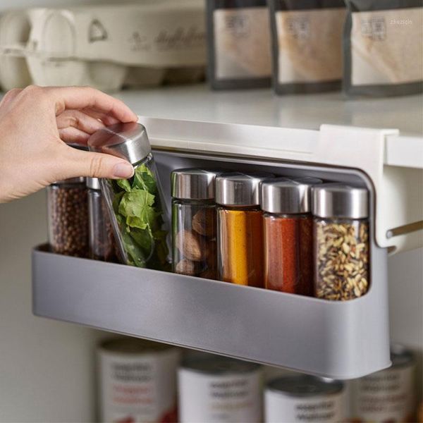 storage bottles & jars 1 set hanging condiment jar rack seasoning box household kitchen organizer bottle shelf
storage bottles & jars 1 set hanging condiment jar rack seasoning box household kitchen organizer bottle shelf