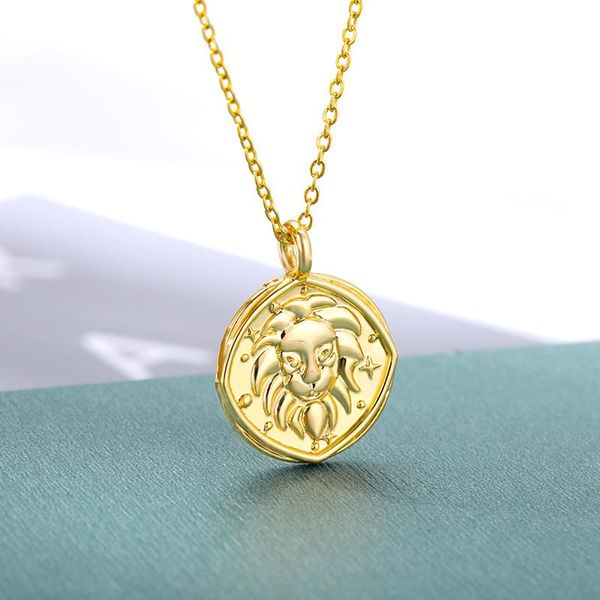 chains rxsmll 12 constellations coin pendants necklace gold zodiac sign aries leo women jewelry twelve horoscope clavicle, Silver
chains rxsmll 12 constellations coin pendants necklace gold zodiac sign aries leo women jewelry twelve horoscope clavicle, Silver
