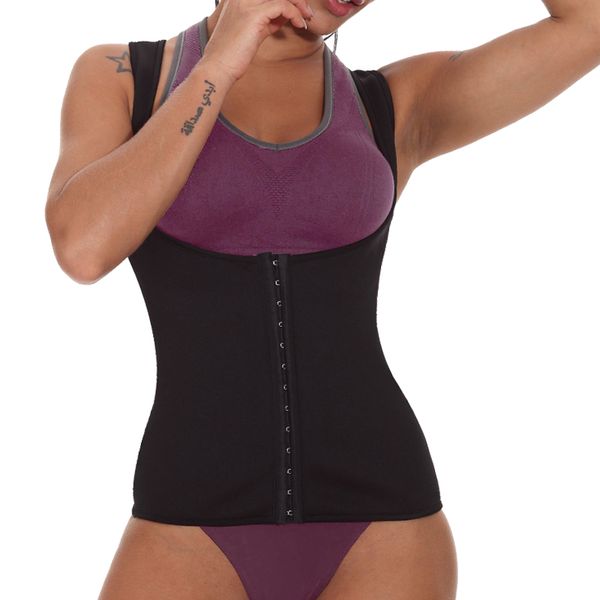 neoprene sanna waist trainer vest body shaper for women fat burning sport tummy control shapewear waist cincher, Black
neoprene sanna waist trainer vest body shaper for women fat burning sport tummy control shapewear waist cincher, Black