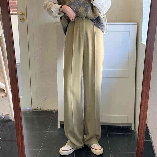 women's jeans fashion straight suit women pants high waist casual office lady full length bottoms wide leg loose female trousers u, Blue
women's jeans fashion straight suit women pants high waist casual office lady full length bottoms wide leg loose female trousers u, Blue