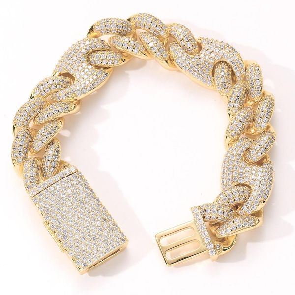 iced out bracelet for men luxury 20mm miami cuba chains micro pave zircon bracelets fashion hip hop rock jewelry, Black
iced out bracelet for men luxury 20mm miami cuba chains micro pave zircon bracelets fashion hip hop rock jewelry, Black