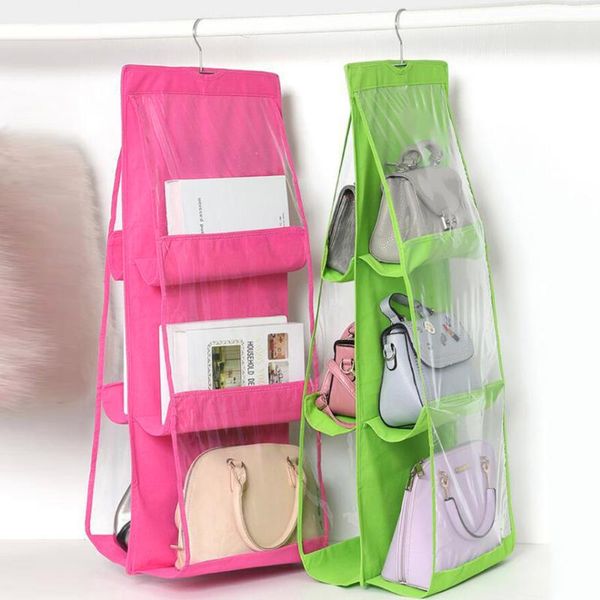 6 pocket dustproof diy foldable storage bag double-sided 3 layers handbag organizer closet door hanger home organizer rack
6 pocket dustproof diy foldable storage bag double-sided 3 layers handbag organizer closet door hanger home organizer rack