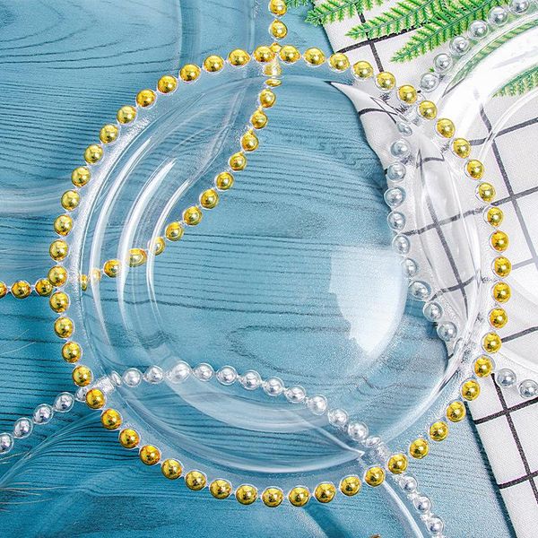 dishes & plates nordic style gold-plated beads dessert glass plate creative home wedding el decoration western
dishes & plates nordic style gold-plated beads dessert glass plate creative home wedding el decoration western
