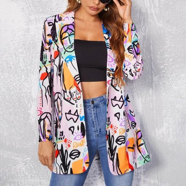 women's suits & blazers fashion trend women lapel leopard print long sleeves suit jacket elegant fall winter office lady cardigan coat, White;black
women's suits & blazers fashion trend women lapel leopard print long sleeves suit jacket elegant fall winter office lady cardigan coat, White;black