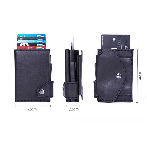 bycobecy 2020 new men rfid credit card holders multifunctional aluminum box card case anti-theft pu leather with co qylblt
bycobecy 2020 new men rfid credit card holders multifunctional aluminum box card case anti-theft pu leather with co qylblt