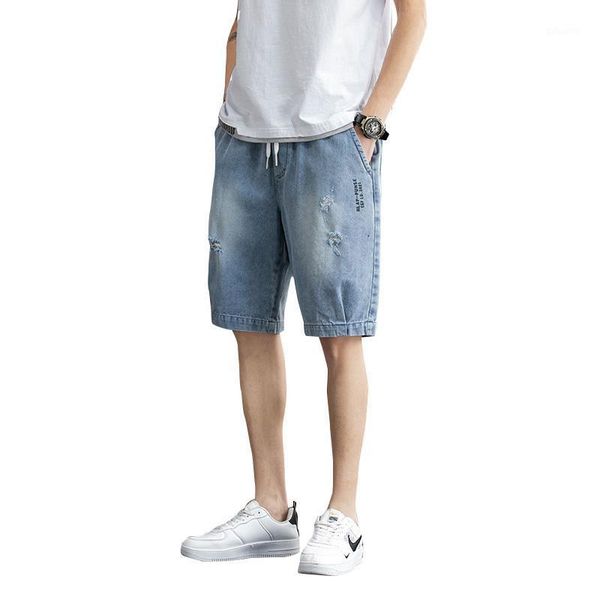 men's shorts jeans hole short fashion loose solid color wild casual retro denim male s-4xl, White;black
men's shorts jeans hole short fashion loose solid color wild casual retro denim male s-4xl, White;black