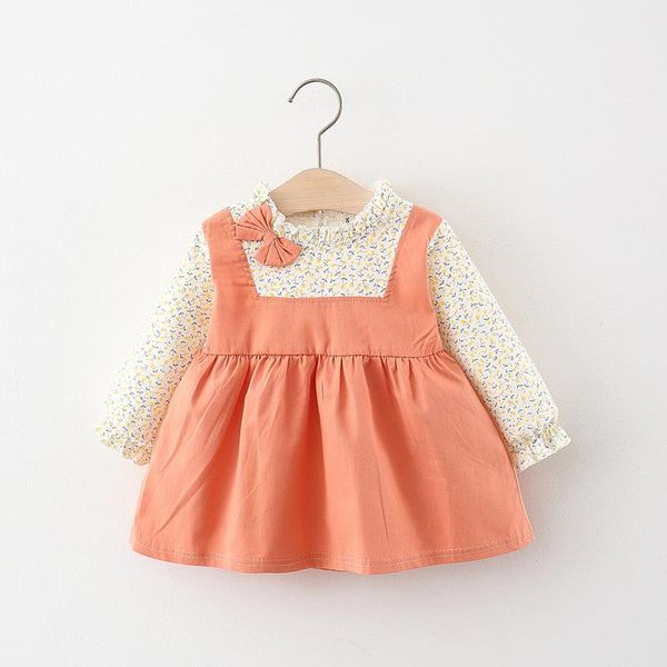 girl's dresses autumn clothes dress for girls children's party floral toddler baby bow patchwork infant fall princess costume 0-3 y, Red;yellow
girl's dresses autumn clothes dress for girls children's party floral toddler baby bow patchwork infant fall princess costume 0-3 y, Red;yellow