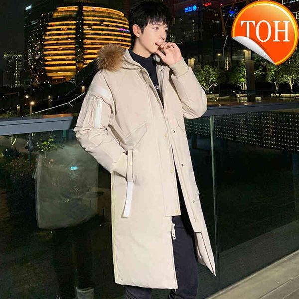men's down jacket 2021 new white duck thick winter warm parka waterproof size s-3xl, Black
men's down jacket 2021 new white duck thick winter warm parka waterproof size s-3xl, Black