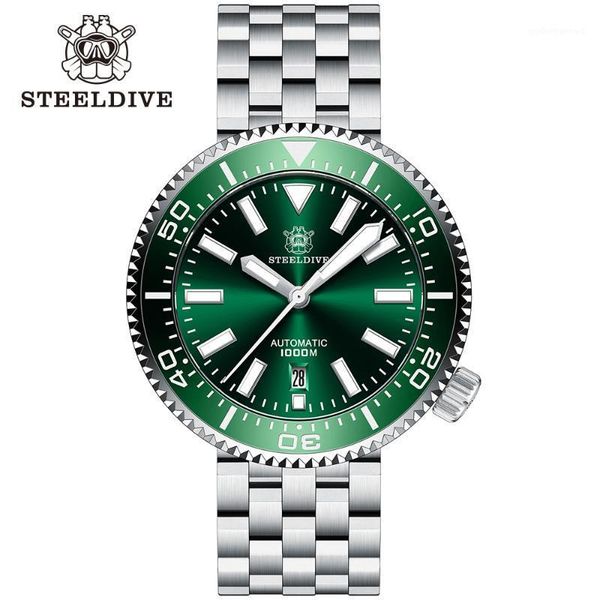 luxury dive watch 46mm big dial super blue luminous japan nh35 movement 1000m waterproof 2021men's diving wristwatches, Slivery;brown
luxury dive watch 46mm big dial super blue luminous japan nh35 movement 1000m waterproof 2021men's diving wristwatches, Slivery;brown