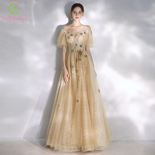 party dresses ssyfashion champagne evening dress scoop floor-length lace appliques long prom gown custom formal vestido de noche, White;black
party dresses ssyfashion champagne evening dress scoop floor-length lace appliques long prom gown custom formal vestido de noche, White;black