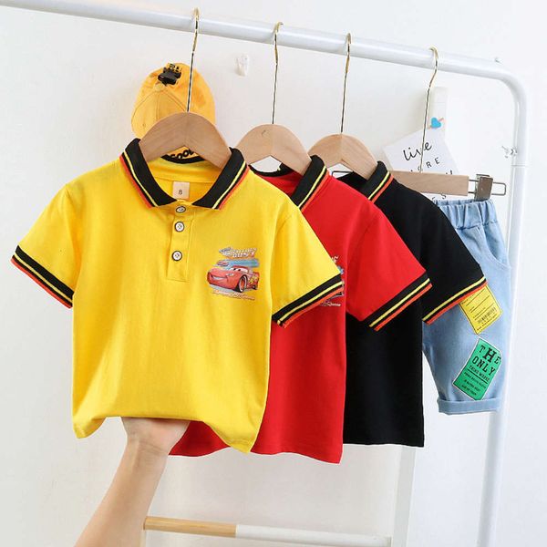 lapel polo new short boys sleeve two piece set 1-2-3-4 years old children's summer wear, White
lapel polo new short boys sleeve two piece set 1-2-3-4 years old children's summer wear, White