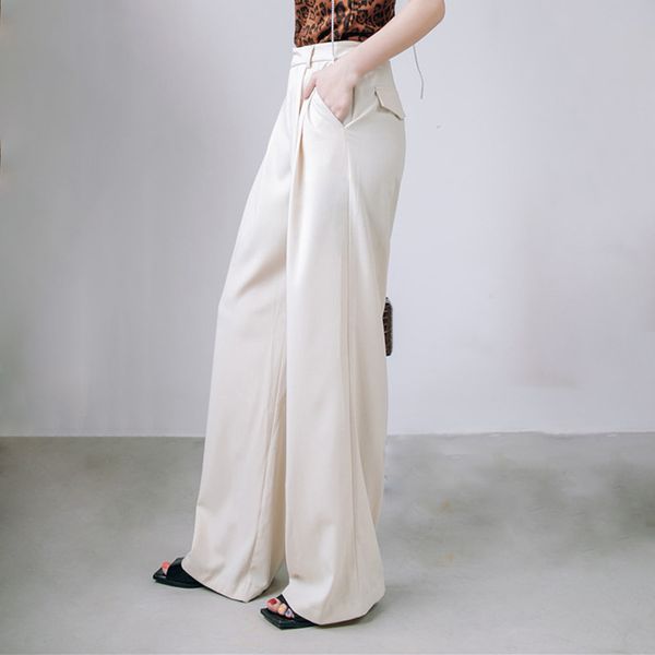 loose wide leg pants for female high waist straight basic casual trousers women 2021 fashion new clothing autumn, Black;white
loose wide leg pants for female high waist straight basic casual trousers women 2021 fashion new clothing autumn, Black;white