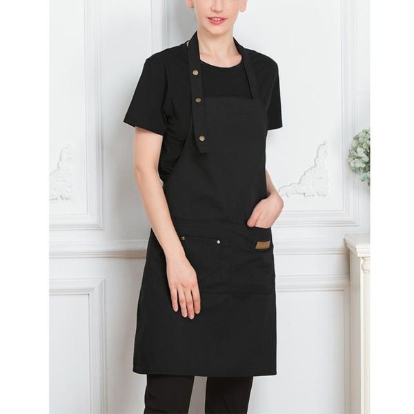 aprons canvas halter adjustable kitchen apron serving with pockets restaurant cafe barbecue (black)
aprons canvas halter adjustable kitchen apron serving with pockets restaurant cafe barbecue (black)