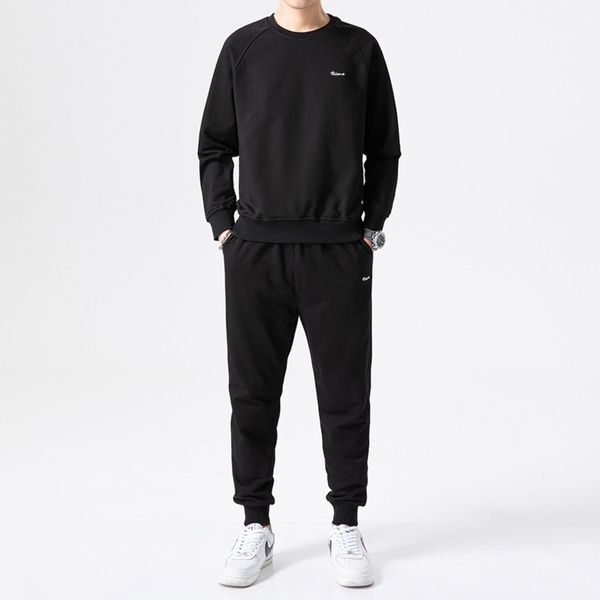 sports suit men's spring and autumn 2021 new korean fashion casual sweater 2-piece set straight, Gray
sports suit men's spring and autumn 2021 new korean fashion casual sweater 2-piece set straight, Gray