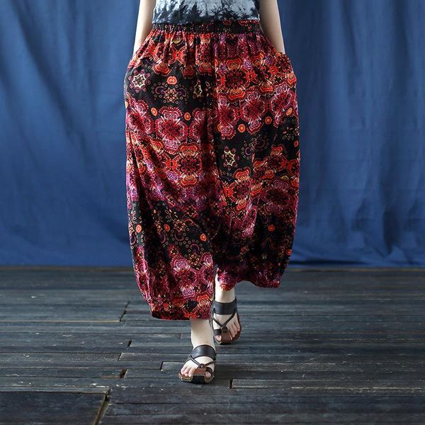 women's pants & capris women loose cotton elastic waist harem ladies vintage retro trousers female 2021 summer, Black;white
women's pants & capris women loose cotton elastic waist harem ladies vintage retro trousers female 2021 summer, Black;white