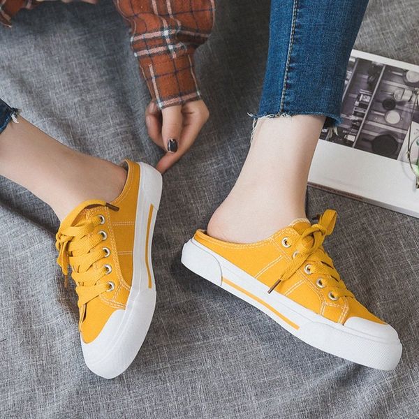 womens canvas shoes flat sneakers 2019 summer fashion solid color female half shoes white/black sneakers woman shoe sneaker l6mw#
womens canvas shoes flat sneakers 2019 summer fashion solid color female half shoes white/black sneakers woman shoe sneaker l6mw#