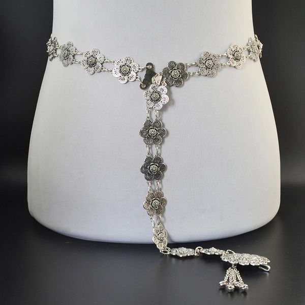 bohemian vintage silver tassel flower bells body chain for women beach indian ethnic dance waist chain jewelry
bohemian vintage silver tassel flower bells body chain for women beach indian ethnic dance waist chain jewelry