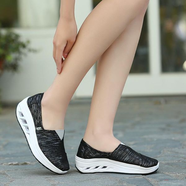 dress shoes spring autumn women canvas platform woman sneakers ladies summer slip-on height increasing 5cm footwear, Black
dress shoes spring autumn women canvas platform woman sneakers ladies summer slip-on height increasing 5cm footwear, Black