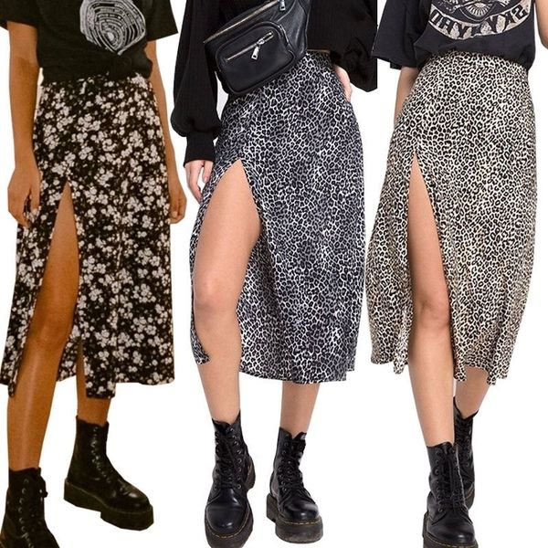 women summer split leopard skirts black fashion long skirt woman floral loose lady clothes green flower skirts fall 210303
women summer split leopard skirts black fashion long skirt woman floral loose lady clothes green flower skirts fall 210303