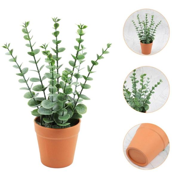 decorative flowers & wreaths 1pc simulation eucalyptus pot decoration artificial green plant home decor
decorative flowers & wreaths 1pc simulation eucalyptus pot decoration artificial green plant home decor