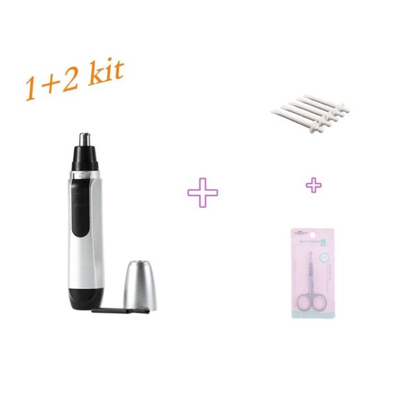 electric nose & ear trimmers men's hair trimmer set razor stainless steel round head eyebrow trimming scissors removal wax stick
electric nose & ear trimmers men's hair trimmer set razor stainless steel round head eyebrow trimming scissors removal wax stick