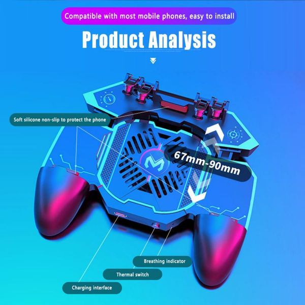 game controllers & joysticks ak88 six finger gamepad control for mobile cooling fan controller with 1200mah battery android smartphone
game controllers & joysticks ak88 six finger gamepad control for mobile cooling fan controller with 1200mah battery android smartphone