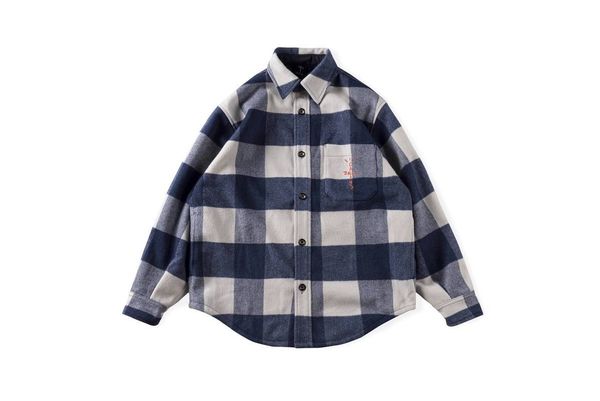 2021 new travis scott jack boys vintage brushed plaid loose men women throw-on pith blouse coat astroworld shirt p9il, White
2021 new travis scott jack boys vintage brushed plaid loose men women throw-on pith blouse coat astroworld shirt p9il, White
