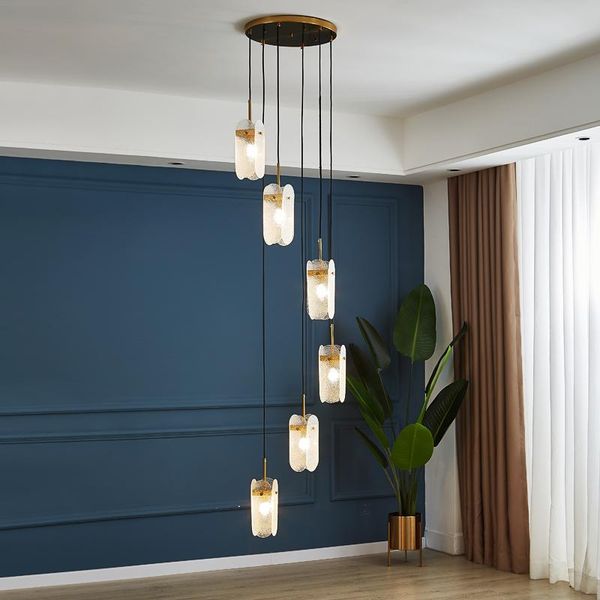 pendant lamps nordic duplex staircase simple post-modern villa living room luxury el dining spiral long chandelier
pendant lamps nordic duplex staircase simple post-modern villa living room luxury el dining spiral long chandelier