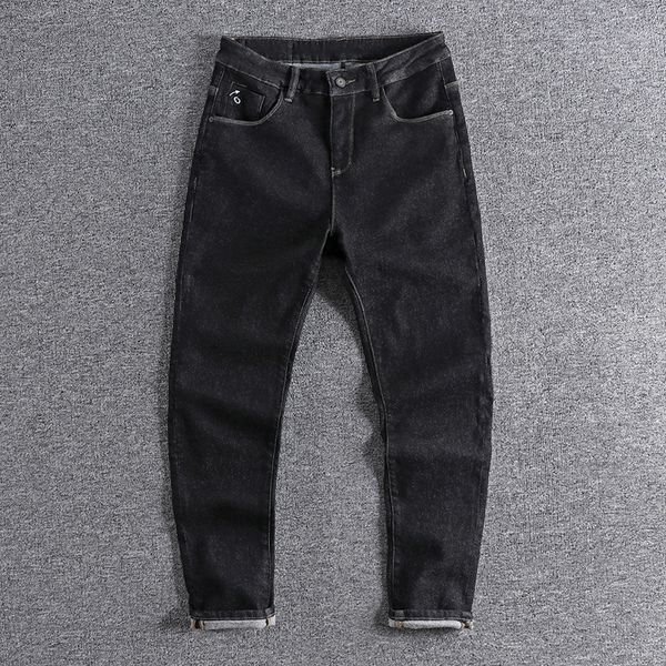 2021 pocket embroidery trendy black jeans men's autumn and winter thick fleece pants handsome boy wear trouser 0721 woya, White;black
2021 pocket embroidery trendy black jeans men's autumn and winter thick fleece pants handsome boy wear trouser 0721 woya, White;black