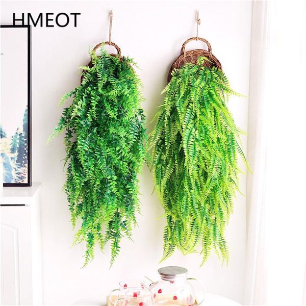 artificial plants vine willow leaf ceiling wall hanging persian grass malt grass lavender balcony home decor wedding plants wall