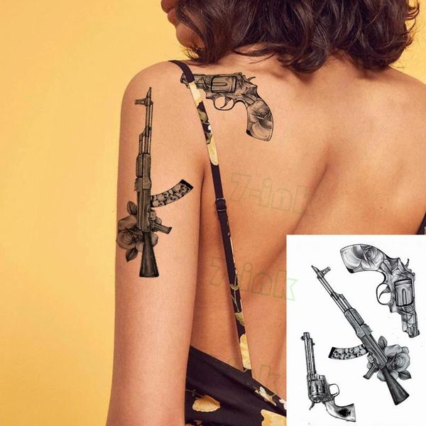 temporary tattoos tatoo sticker body art retro revolver gun rose flower water dreamcatchertransfer fake tattoo flash tatto for women men
temporary tattoos tatoo sticker body art retro revolver gun rose flower water dreamcatchertransfer fake tattoo flash tatto for women men
