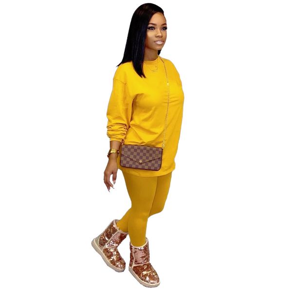 classic solid womens set fashion long sleeve two piece set tracksuit sweatshirt jogger pants set suit casual outfit, Gray
classic solid womens set fashion long sleeve two piece set tracksuit sweatshirt jogger pants set suit casual outfit, Gray