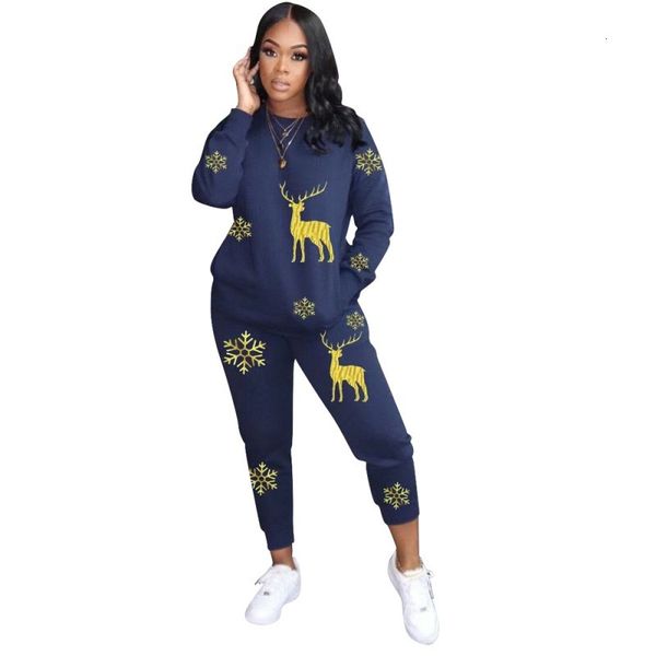 moose snowflake print woman's sweatshirt ensemble pullovers and pants 2 piece outfits new winter fashion salon wear sets 4skm, Gray
moose snowflake print woman's sweatshirt ensemble pullovers and pants 2 piece outfits new winter fashion salon wear sets 4skm, Gray
