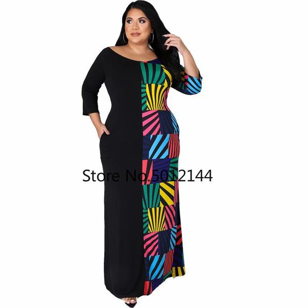 ethnic clothing african dresses for women autumn printing plus size long dress clothes xl-5xl, Red 
ethnic clothing african dresses for women autumn printing plus size long dress clothes xl-5xl, Red