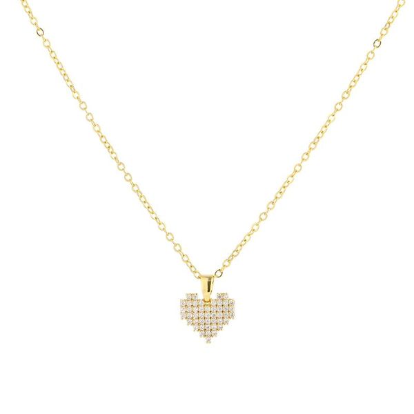 chains arrival fashion delicate heart clavicle chain zircon necklace for women pendant friend gift, Silver
chains arrival fashion delicate heart clavicle chain zircon necklace for women pendant friend gift, Silver