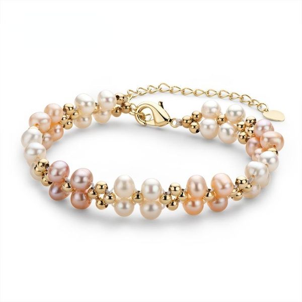 bangle anu 14k gold filled chain bracelet 4-5mm natural freshwater white purple pink oval pearl charm women jewelry gifts, Black
bangle anu 14k gold filled chain bracelet 4-5mm natural freshwater white purple pink oval pearl charm women jewelry gifts, Black