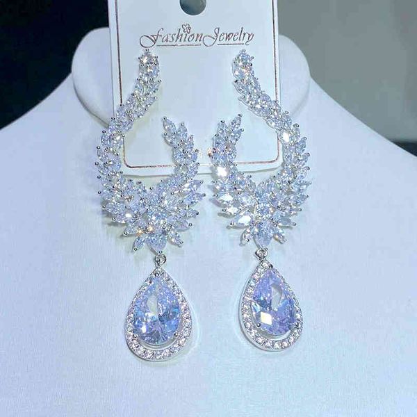 luxury cube drop cubic zirconia earrings wedding party fashion jewelry women, Golden
luxury cube drop cubic zirconia earrings wedding party fashion jewelry women, Golden