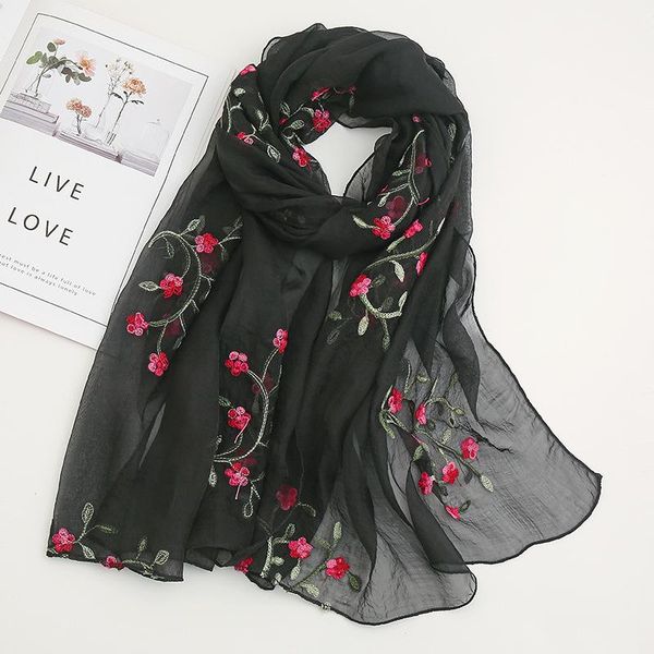 scarves plain embroider floral silk chiffon shawl scarf lady fashion thin soft beach wrap stitch scarfs and hijab foulard sjaal 170*65cm, Blue;gray
scarves plain embroider floral silk chiffon shawl scarf lady fashion thin soft beach wrap stitch scarfs and hijab foulard sjaal 170*65cm, Blue;gray