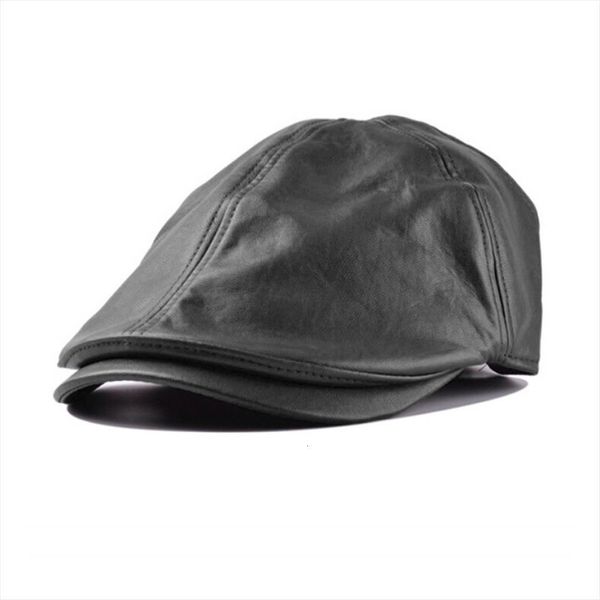 women men solid faux leather duckbill beret caps vintage flat golf cabby hat driving color dropshipping515, Blue;gray
women men solid faux leather duckbill beret caps vintage flat golf cabby hat driving color dropshipping515, Blue;gray